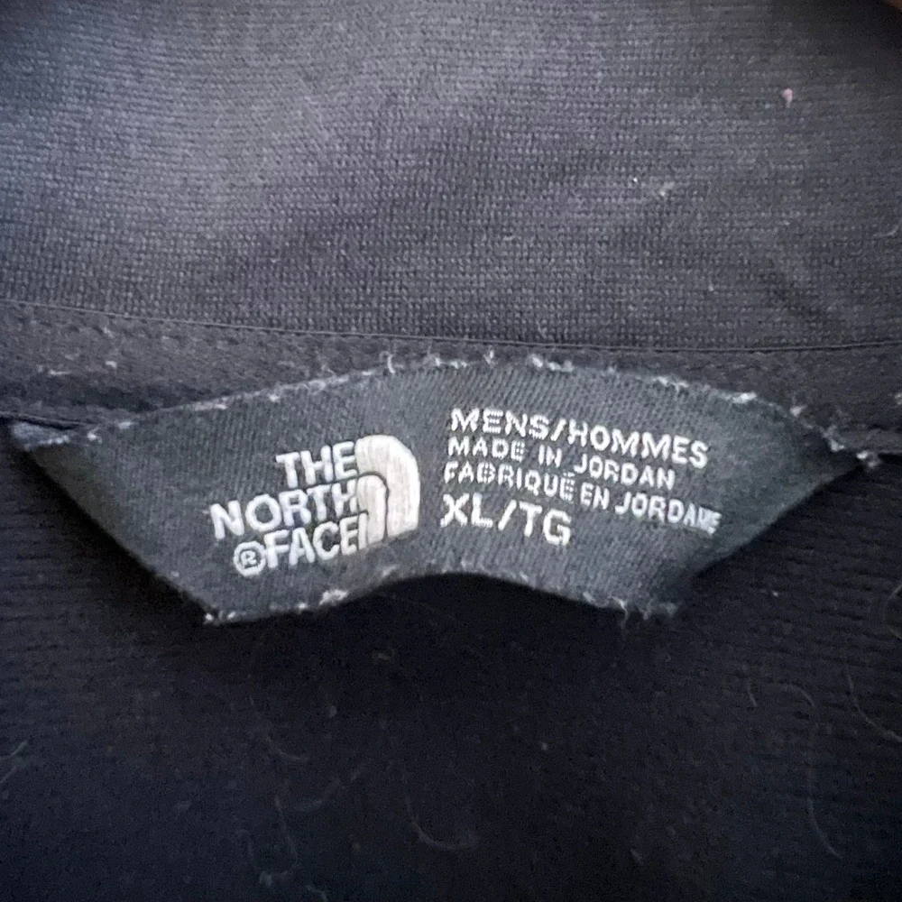 The North Face Mens XL Quarter Zip Pullover Grey/Olive Black Performance Top